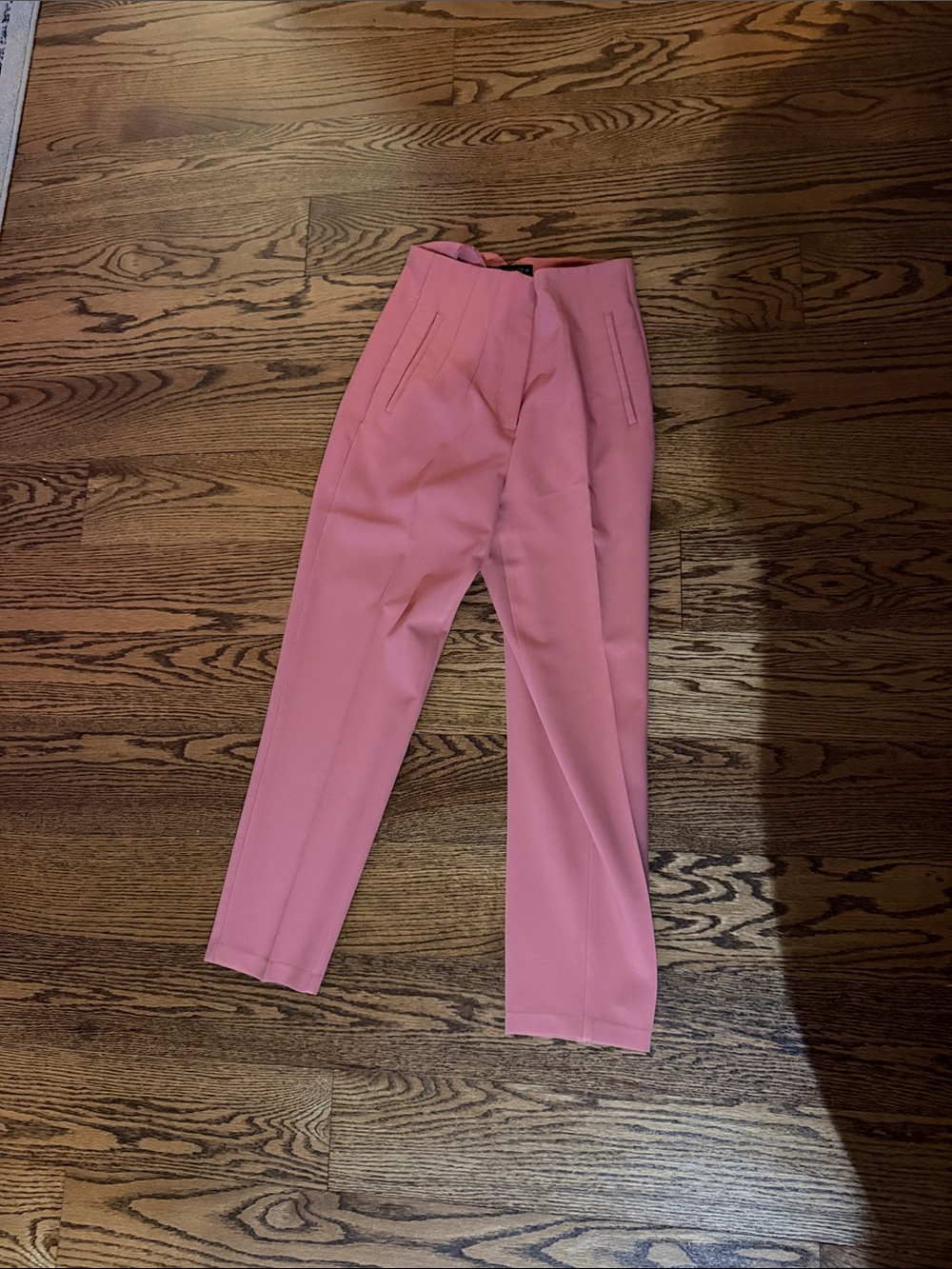 Zara Pink Tailored Dress Pants
